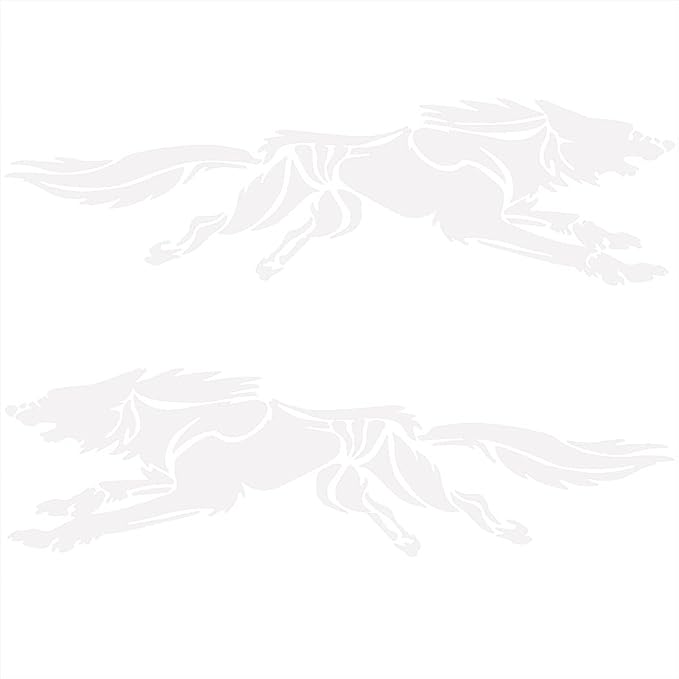 Wolf Graphic Car Hood Stickers Marif Creations