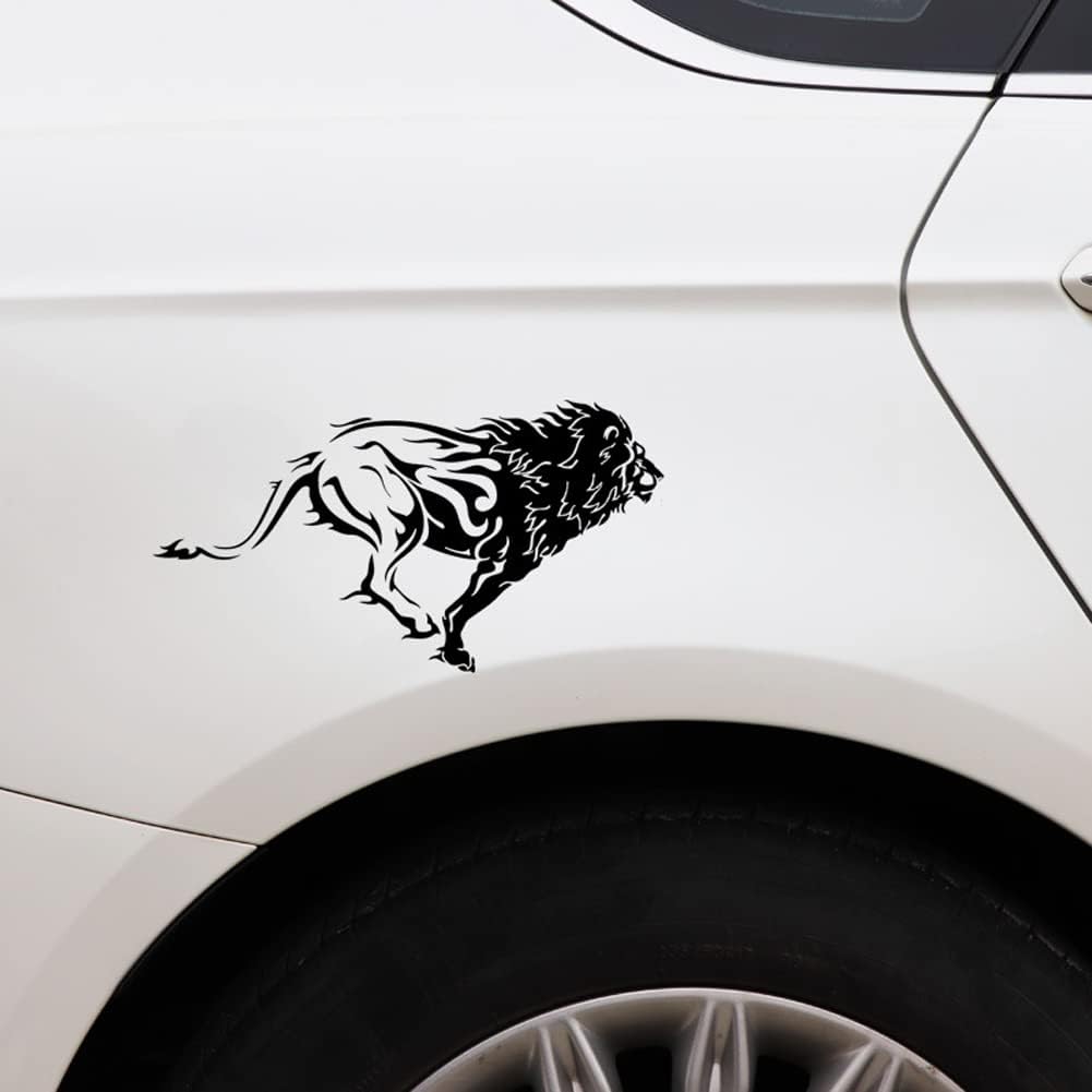 Lion Car Sticker – Right Side Scratch Decoration Decal Marif Creations