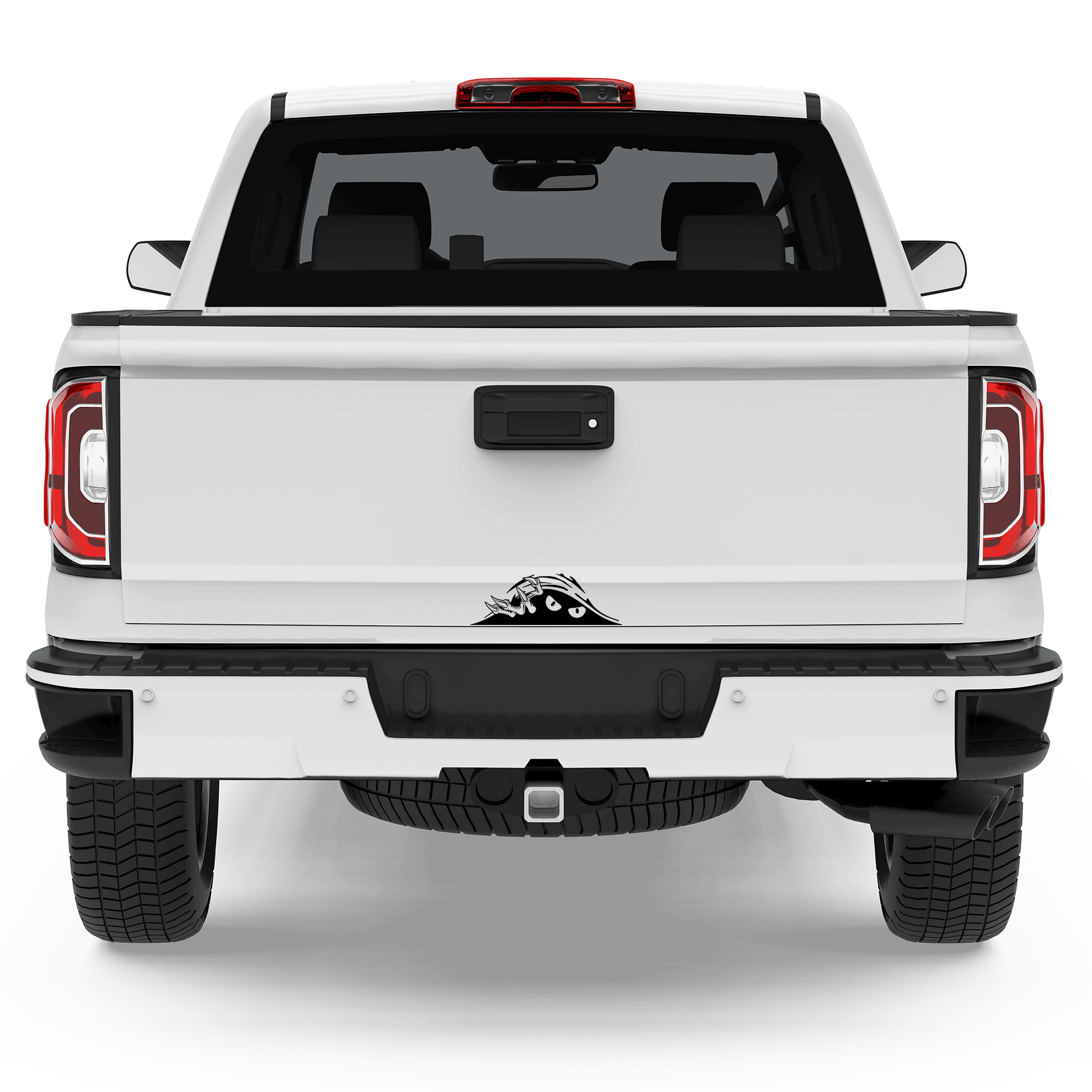 Peeking Monster™ Claws Decal – Funny & Unique Car Sticker Marif Creations