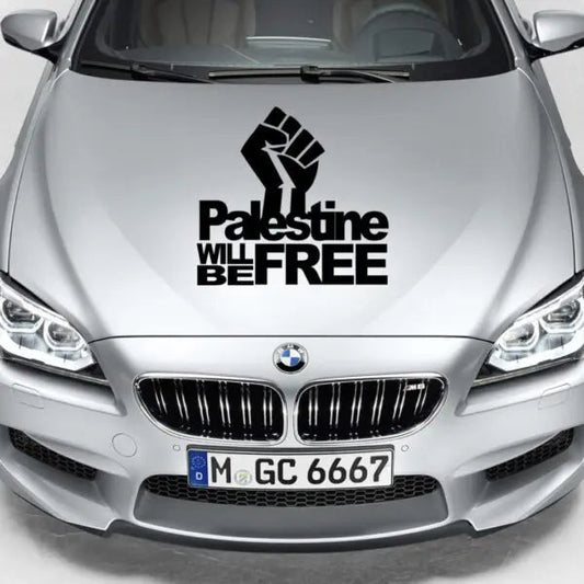 Palestine Will Be Free Vinyl Decal Sticker Marif Creations