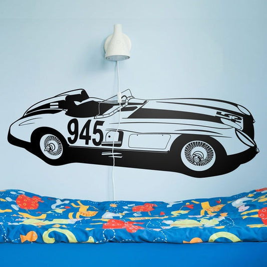 Classic Grand Prix Race Car Wall Decal #945 | Vintage Motorsport Vinyl Art Marif Creation