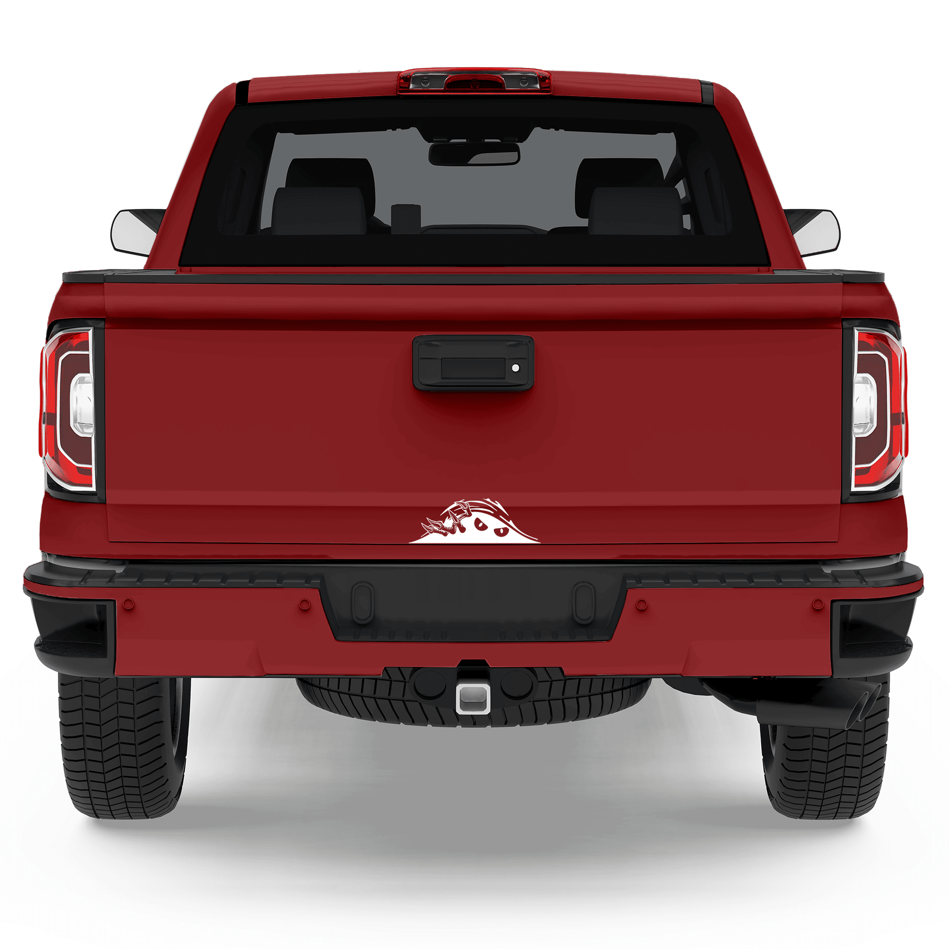 Peeking Monster™ Claws Decal – Funny & Unique Car Sticker Marif Creations