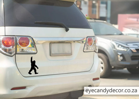 Bigfoot Car Sticker – Mysterious Sasquatch Vinyl Decal