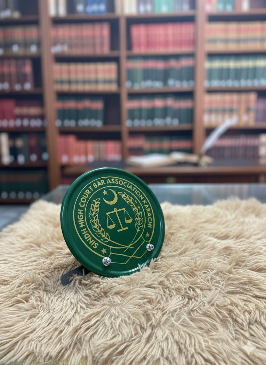 Sindh High Court Bar Council (Round Plates) Marif Creations
