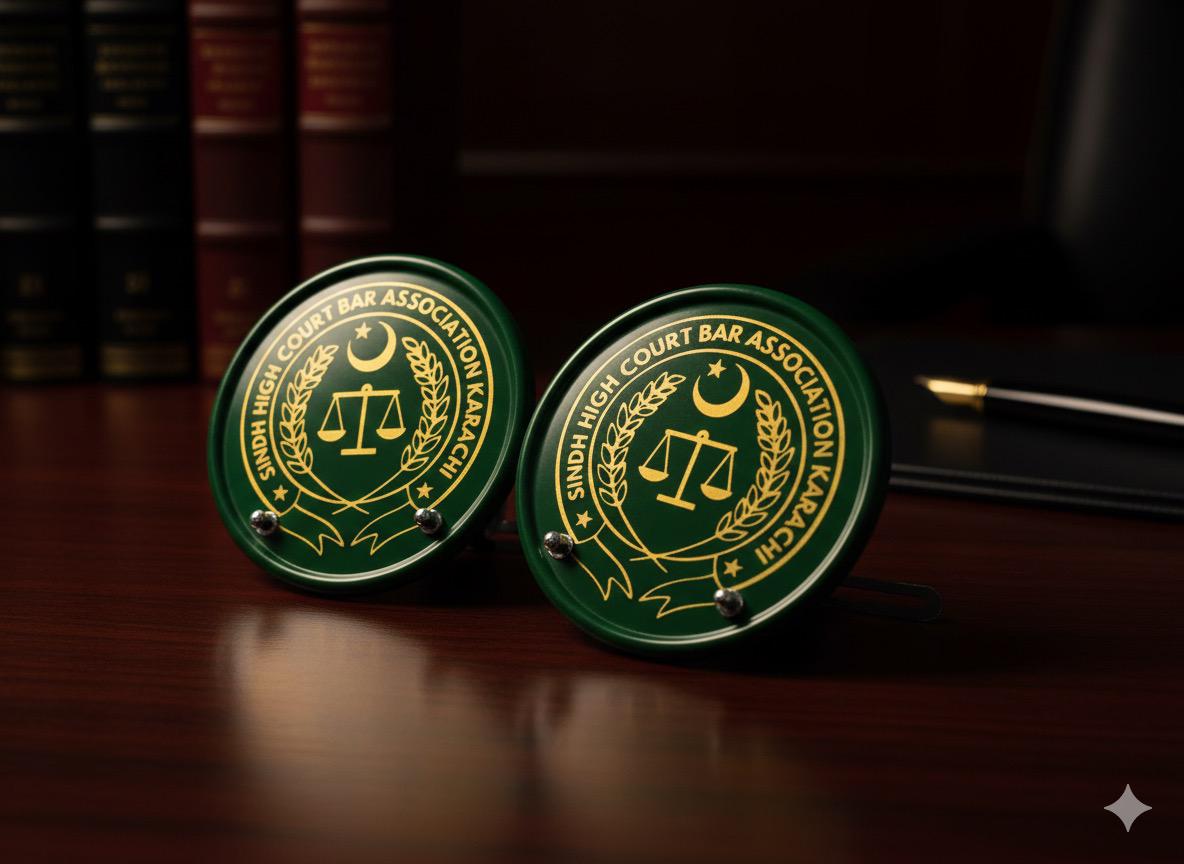 Sindh High Court Bar Council (Round Plates) Marif Creations