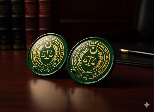Sindh High Court Bar Council (Round Plates) Marif Creations
