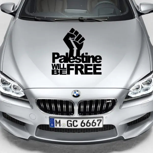 Palestine Will Be Free Vinyl Decal Sticker Marif Creations