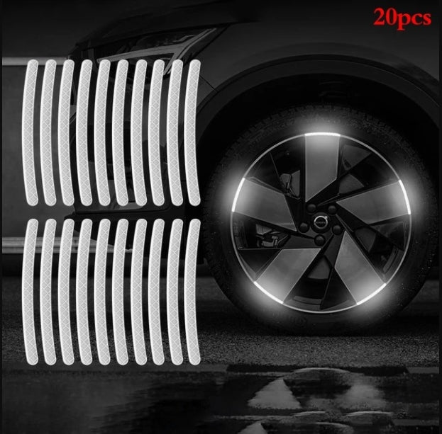 White Reflicting Alloyrim Stickers My Store