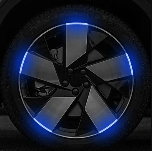 Blue Reflecting Alloyrim Stickers My Store