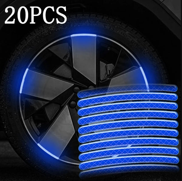 Blue Reflecting Alloyrim Stickers My Store