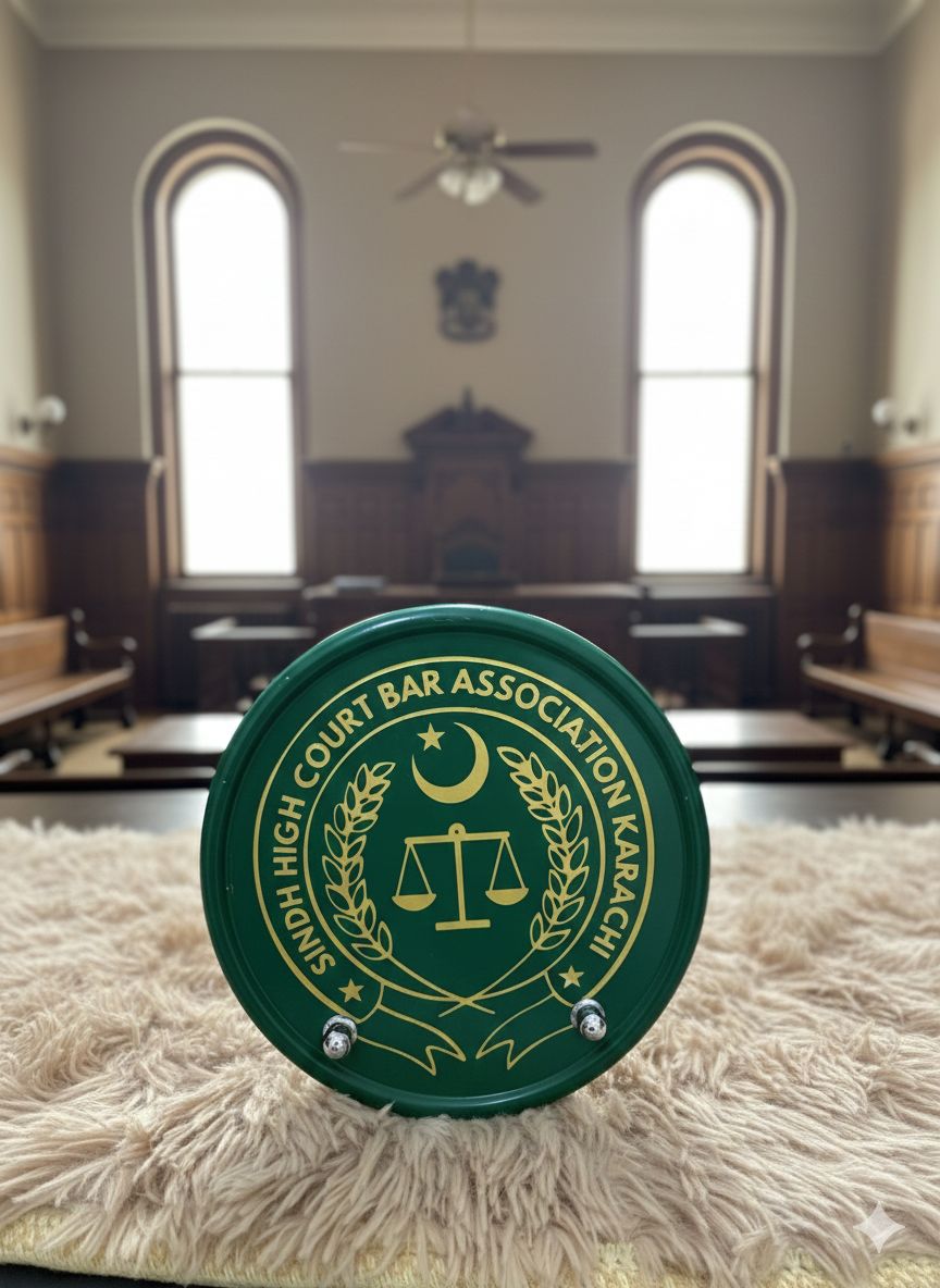 Sindh High Court Bar Council (Round Plates) Marif Creations