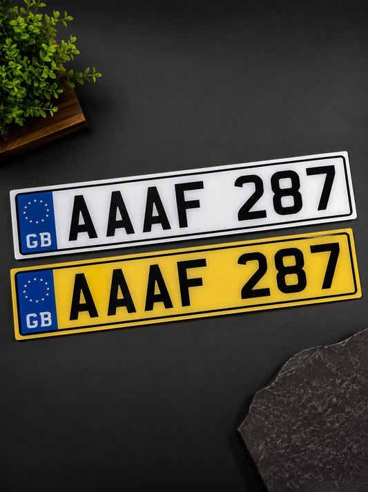 UK Style Fancy Number Plates My Store