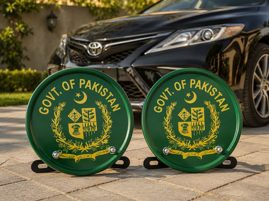 GOVT. OF PAKISTAN (ROUND PLATES) Marif Creations