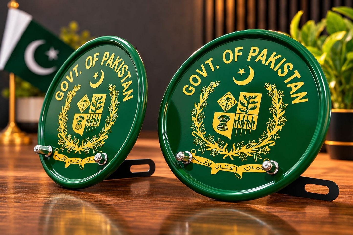 GOVT. OF PAKISTAN (Round Plates) Marif Creations