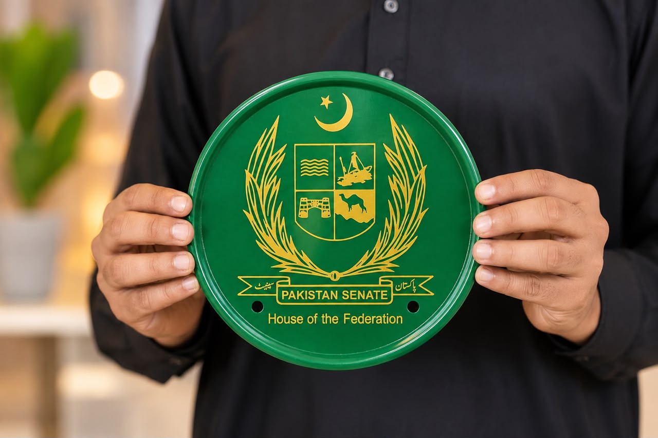 PAKISTAN SENATE (Round Plates) Marif Creations